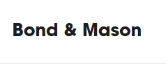Bond & Mason Logo